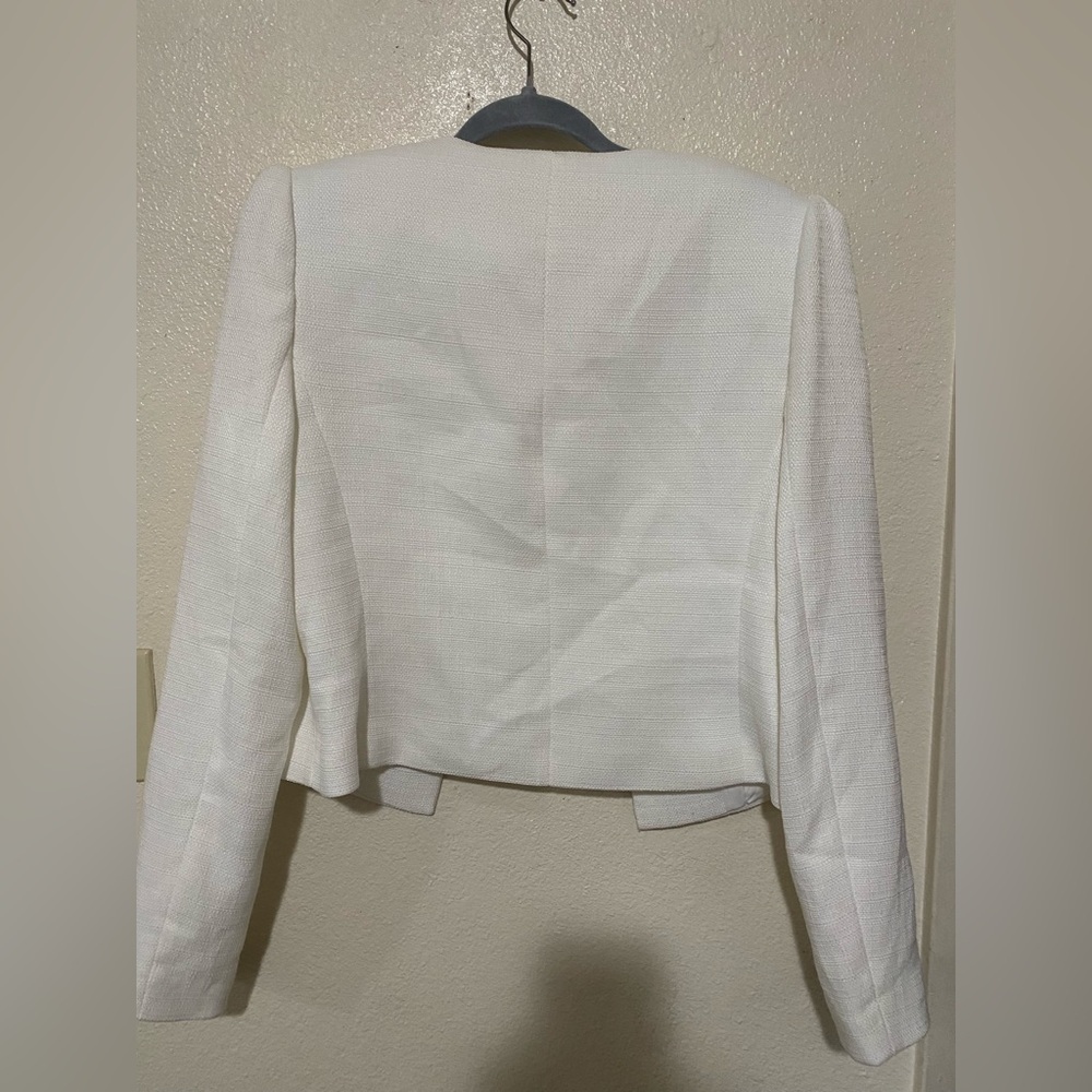 Calvin Klein Women's X-Fit Cropped Blazer - Picture 2 of 5